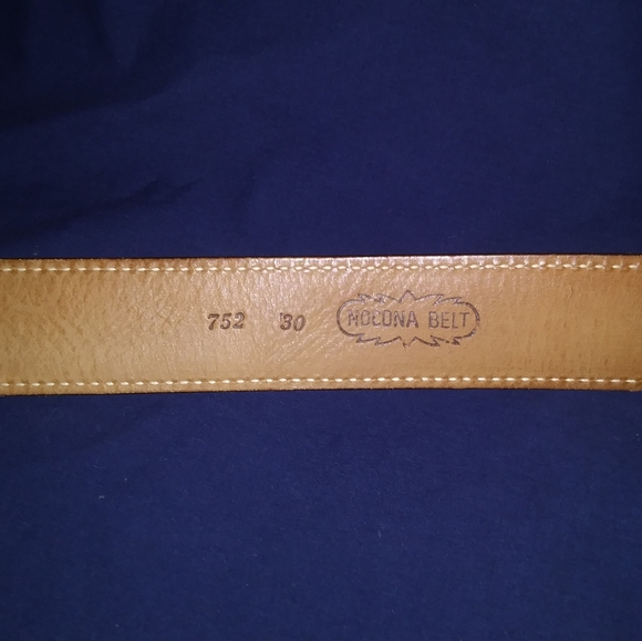 Nocona Kid's Belt. Brown and Rainbow. 35 Inches. - Picture 5 of 6